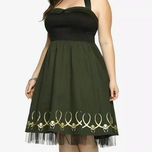 Torrid Her Universe Loki Cosplay Avengers Dress